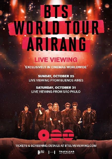 Artwork for BTS WORLD TOUR 'ARIRANG' IN BUENOS AIRES: LIVE VIEWING