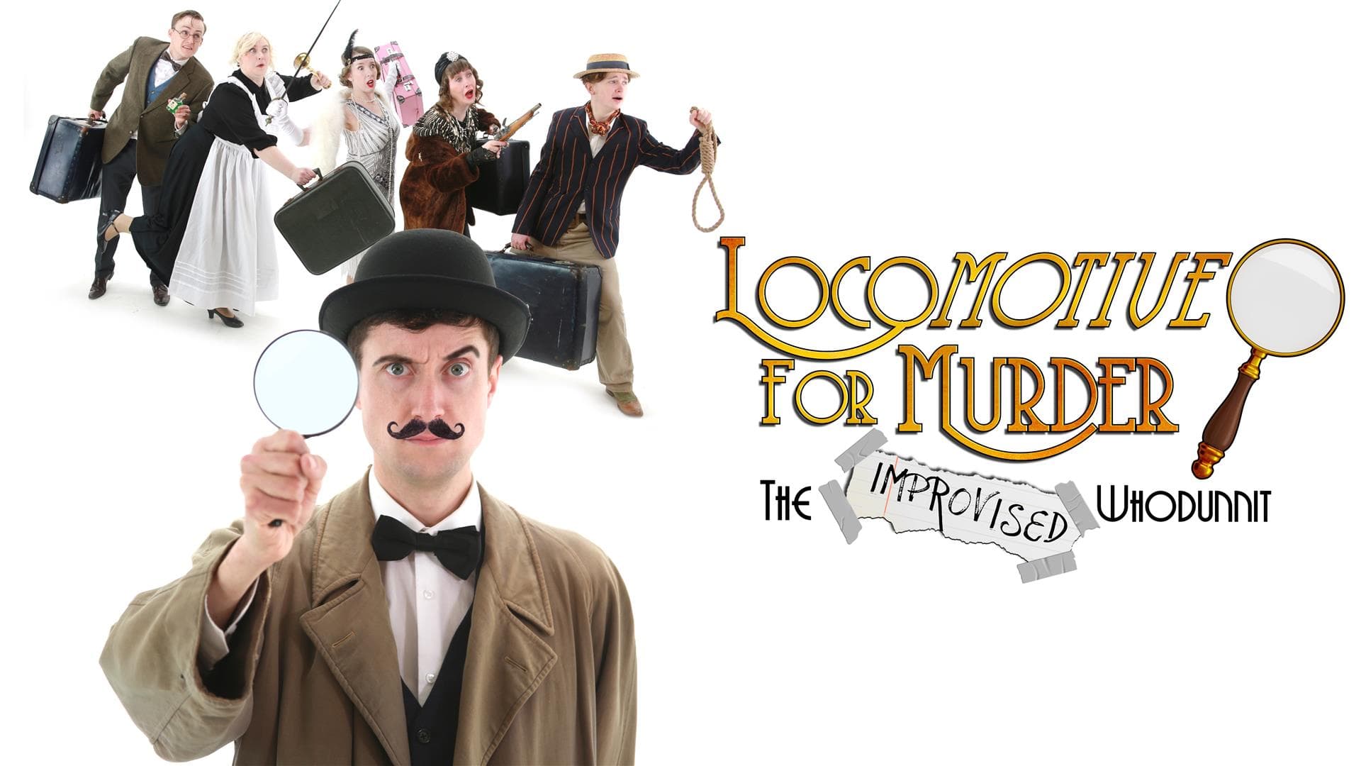 Artwork for Locomotive For Murder:The Improvised Whodunnit