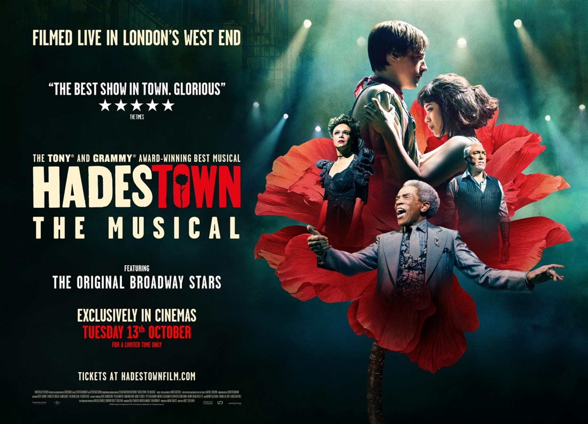 Artwork for On Screen: Hadestown: The Musical (12A)