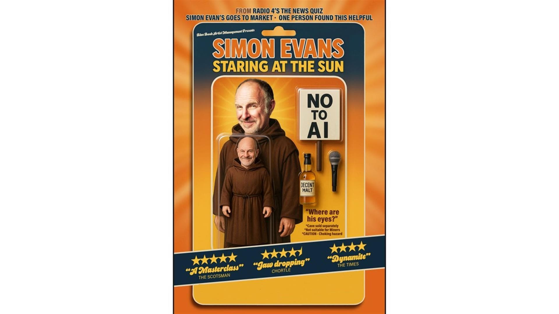 Artwork for Simon Evans: Staring At The Sun